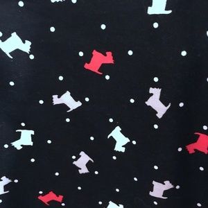 NWOT Scottish Terrier Scottie Dog Dot Full Skirt